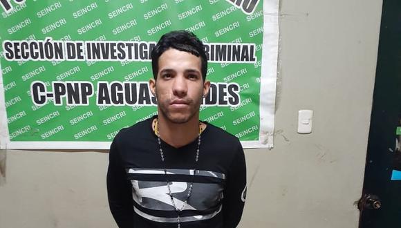 Abraham Perozo, uno de los implicados en el doble crimen de SMP. (Foto: Difusión)