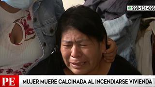 San Luis: mujer murió y otra lo perdió todo en incendio dentro de vivienda: “Ahora sí nada me queda” | VIDEO 