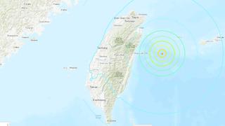 Se registra sismo de magnitud 6,3 en Taiwán que estremece los edificios de Taipéi