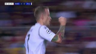 Duda de Ter Stegen y gol de Sykora: así llegó el descuento en Barcelona vs. Viktoria Plzen | VIDEO