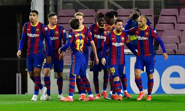 Barcelona venció a Valladolid con gol de Ousmane Dembelé | Foto: AFP