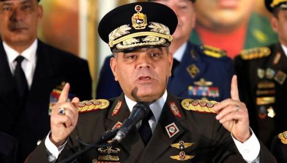 El ministro de Defensa, Vladimir Padrino, se pronunció a nombre de los jefes militares de Venezuela y respaldó a Nicolás Maduro. (Foto: Reuters)