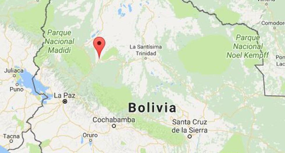 Cuatro muertos al estrellarse una avioneta en Bolivia. (Google Maps)