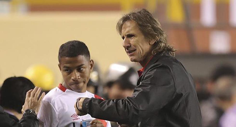 Ricardo Gareca habló con la prensa tras la clasificación de la Selección Peruana al Mundial. (Foto: Getty Images)