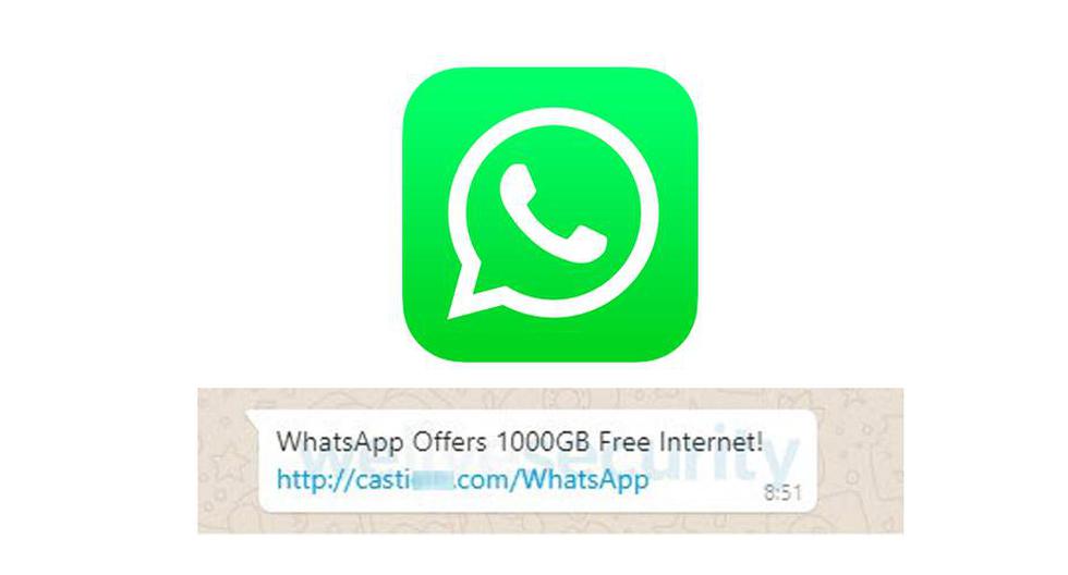 ¿Ya tienes tu bono de WhatsApp de más de 1000 GB de regalo? Esto debes hacer. (Foto: ESET)