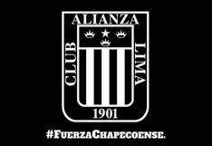 Chapecoense: Alianza Lima ''abrazado por el fútbol'' con club brasileño