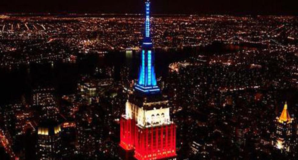El Empire State cambió de colores 30 veces en homenaje a las Grandes Ligas. (Foto: Facebook)