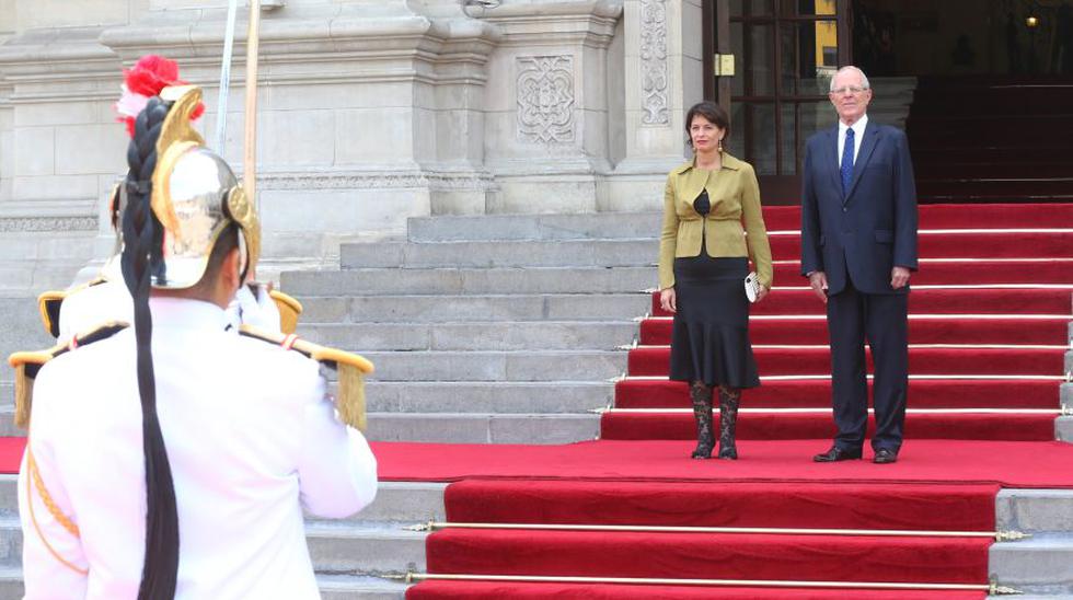 Como parte de su visita oficial, la presidenta suiza Doris Leuthard se reunió con PPK. (Foto: Presidencia de la República)