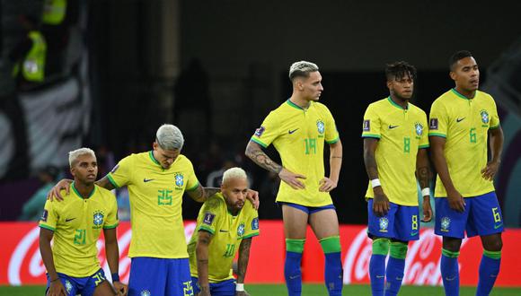 Brasil fue eliminado por tanda de penales | Foto: AFP