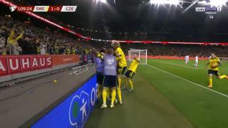 Para seguir soñando: Quaison anotó el 1-0 de Suecia en el tiempo suplementario ante República Checa | VIDEO