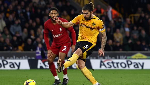 Liverpool sigue en caída libre: cayó 3-0 ante Wolves por la Premier League | Foto: AFP