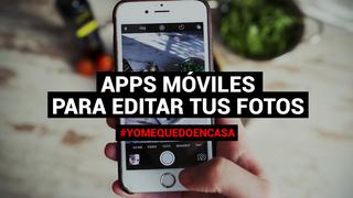 Aplicaciones móviles para editar tus fotos y entretenerte desde casa