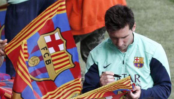 Messi recibió el alta médica y reaparecería mañana ante Getafe