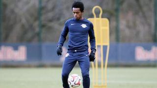 Yordy Reyna: su primer día de entrenamiento con RB Leipzig