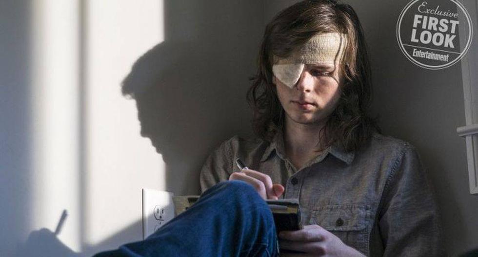 Al final de la mitad de la octava temporada de 'The Walking Dead' se reveló que Carl fue mordido por un walker (Foto: AMC)