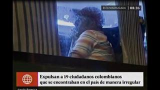 Expulsan a 19 colombianos por presuntas extorsiones