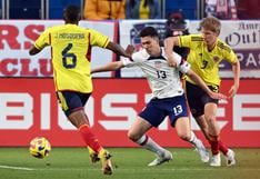 Colombia vs. USA: cómo quedó el partido amistoso