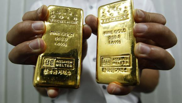 Los futuros del oro en Estados Unidos cedían un 1,6% a US$1.939,50 la onza. (Foto: Reuters)