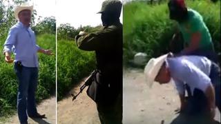 Un video muestra cómo los narcotraficantes extorsionan a un alcalde mexicano