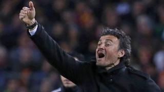 Luis Enrique elogia a sus jugadores por capacidad para "sufrir"