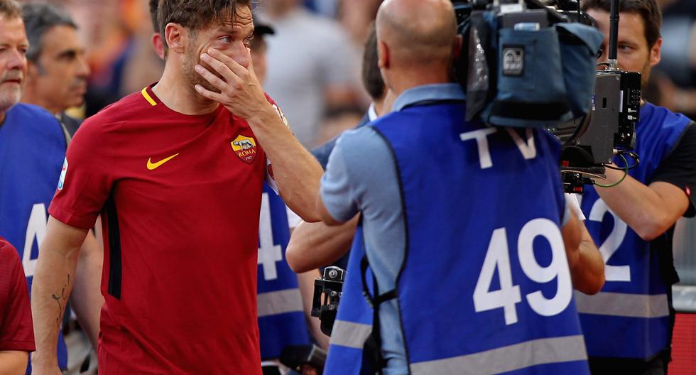 Francesco Totti disputó su último partido con la Roma frente al Genoa por la Serie A. (Foto: Getty Images)