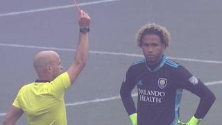 Pedro Gallese fue expulsado en plena tanda de penales entre Orlando City y New York City FC por los playoffs de la MLS