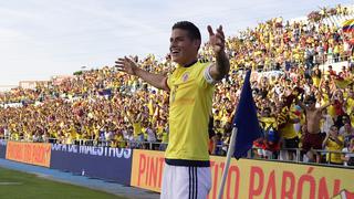 James Rodríguez marcó el 1-0 de Colombia sobre Camerún