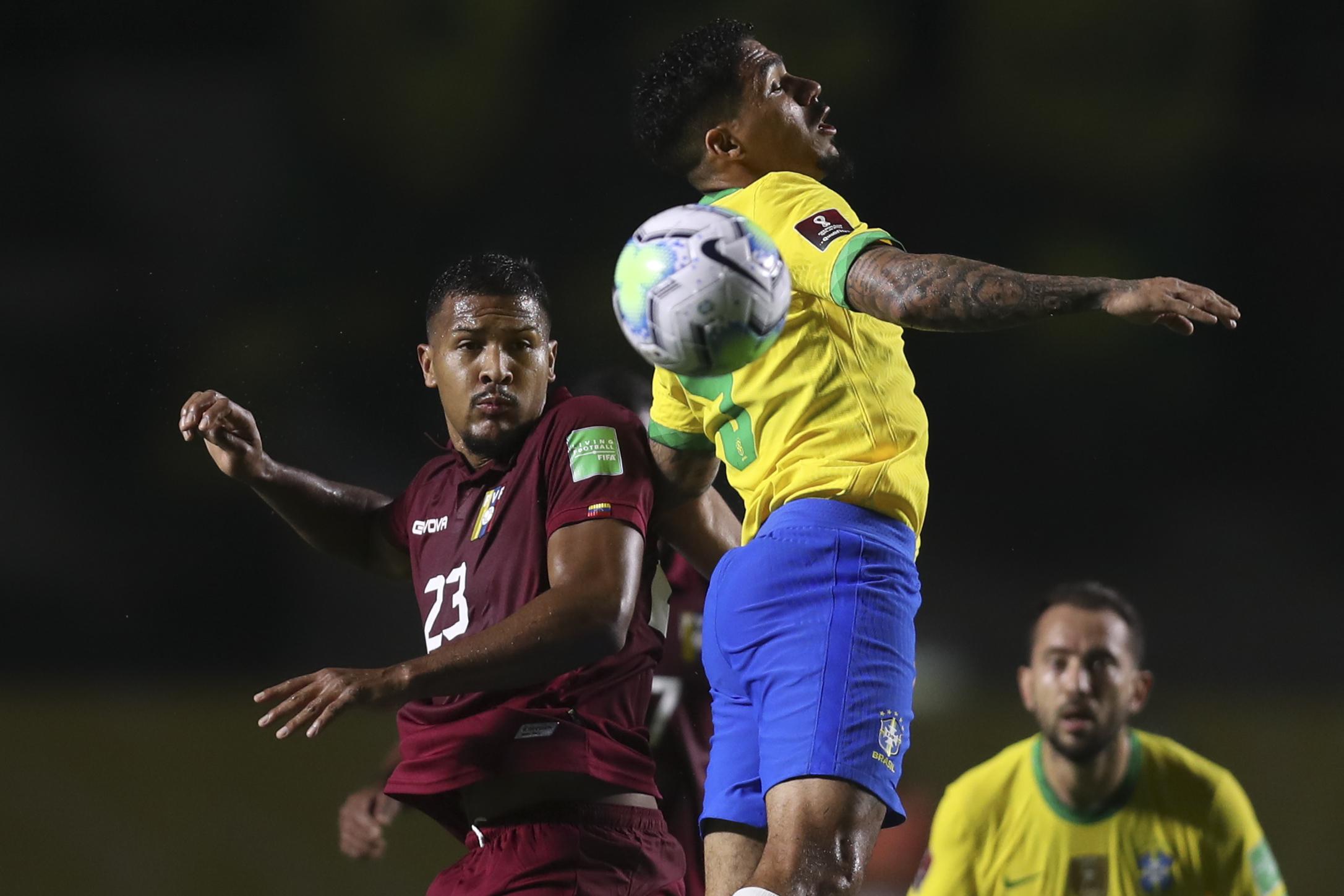 Brasil - Venezuela, por Eliminatorias Qatar 2022. (Foto: AFP)