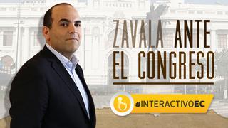 Fernando Zavala busca obtener el voto de confianza del Congreso