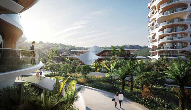 Con el estilo geométrico y lleno de curvas que lo caracteriza, el estudio Zaha Hadid construirá un complejo de edificios en la Rivera Maya, el cual mantendrá la armonía con su entorno natural. (Foto: mir.no)