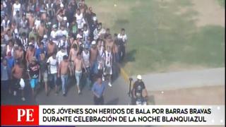 Alianza Lima: balearon a 2 jóvenes durante Noche Blanquiazul