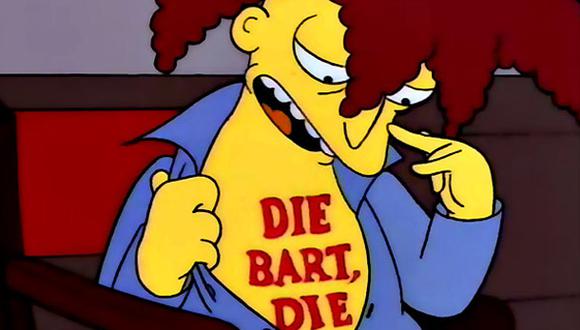 "Los Simpson": Bob Patiño cumplirá su deseo de matar a Bart