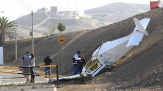 Dos heridos tras caída de avioneta en Santa María