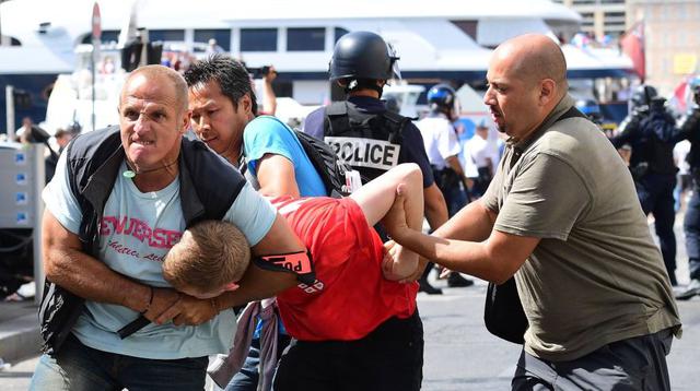 "Hooligans" causaron disturbios antes del Inglaterra-Rusia - 6