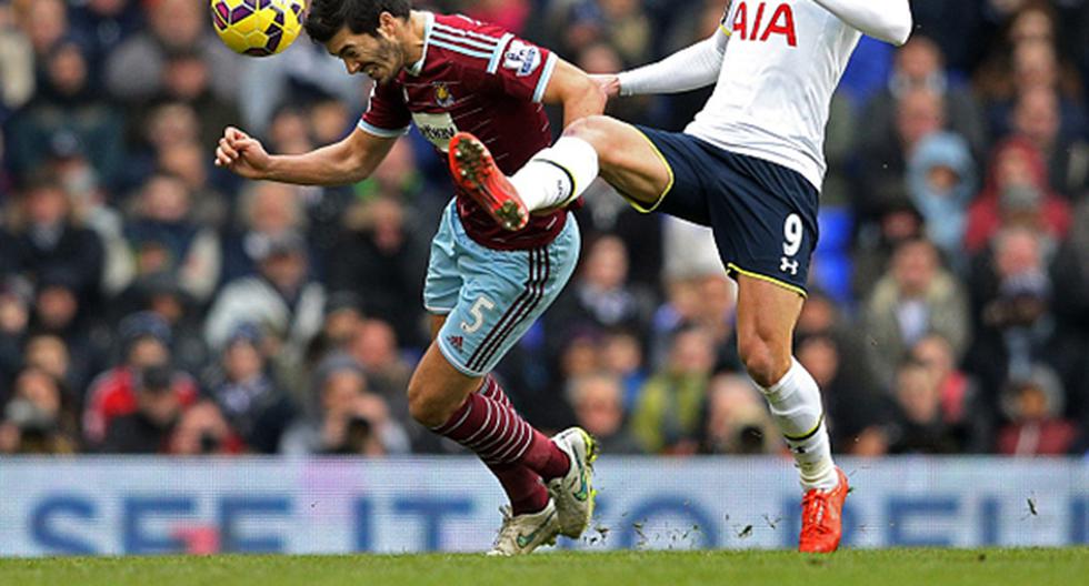 Harry Kane salvó de la derrota al Tottenham frente al West Ham (Foto: Getty Images)