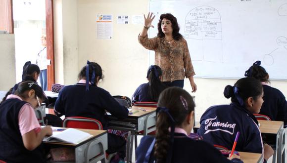 El inicio de clases para los planteles estatales ya está fijado por el Ministerio de Educación (Foto: Andina)