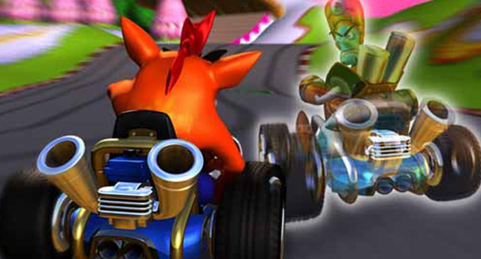 Crash Bandicoot se enfrentó a Nitrous Oxide en la final del Crash Team Racing. (Foto: Naughty Dog)
