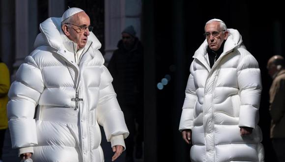 El outfit viral del Papa Francisco en realidad fue creado por la IA.