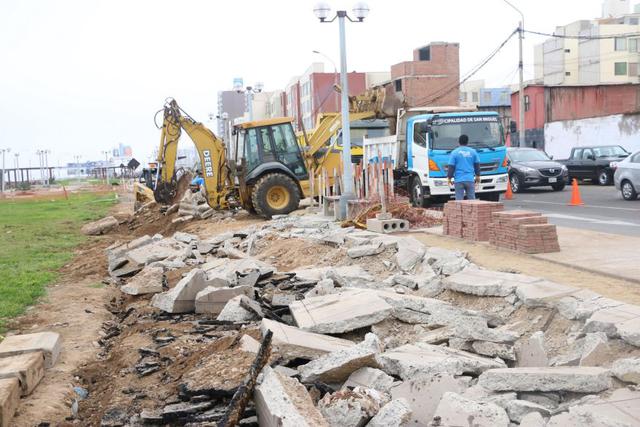 Costanera: inician desmontaje de malecón ante daño estructural - 5