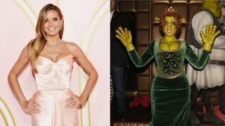 Heidi Klum: así se transformó de reina de las pasarelas a princesa Fiona de Shrek por Halloween