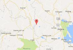 Sismo de 3,9 grados Richter se registró en Puno sin causar daños