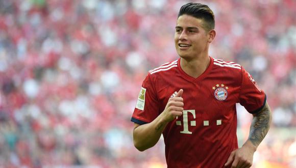 James Rodríguez habría expresado su deseo de marcharse del Bayern Múnich a los directivos. Sin embargo, la última palabra, respecto al tema, la tiene el conjunto bávaro. (Foto: AP)