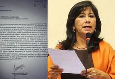 Heriberto Benítez pide que se desactive grupo de DDHH que preside Martha Chávez