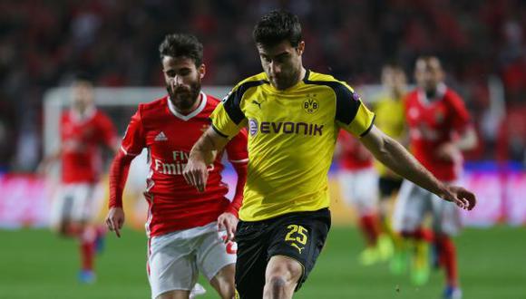 Dortmund goleó 4-0 al Benfica y avanzó a cuartos de final