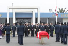 Suboficial FAP muerto en enfrentamiento con terroristas recibió honores en Lima
