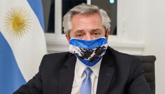El presidente de Argentina, Alberto Fernández. (Foto: AFP / Presidencia de Argentina / Esteban Collazo)