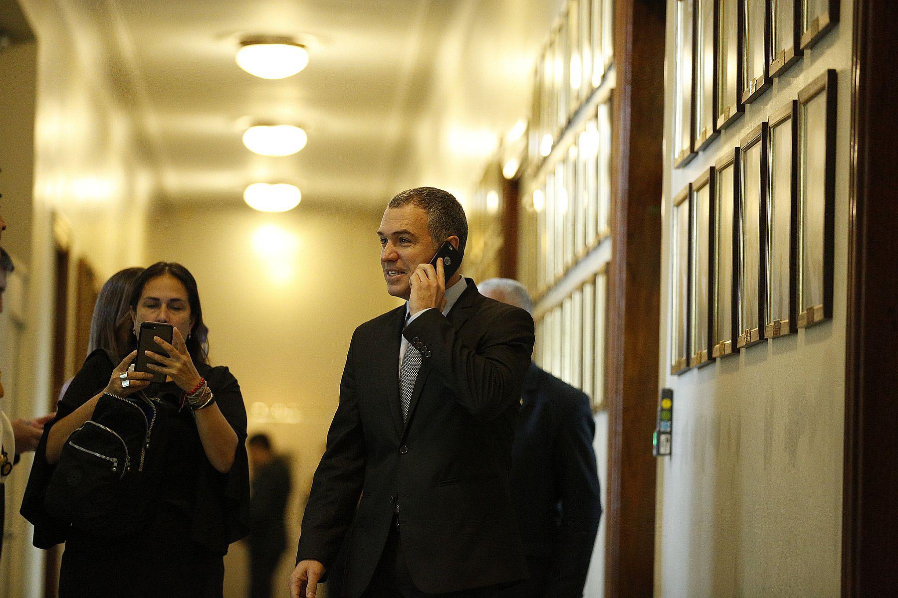 El primer ministro, Salvador del Solar, solicitó esta mañana el voto de confianza ante el pleno del Congreso. (Foto: PCM)