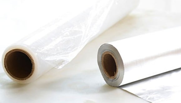 Trucos caseros para el hogar  Papel aluminio o film transparente
