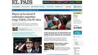 FOTOS: así informaron los medios del mundo sobre la muerte del ex dictador argentino Jorge Rafael Videla 