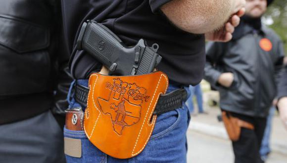 Texas permite la portación a la vista de armas de fuego